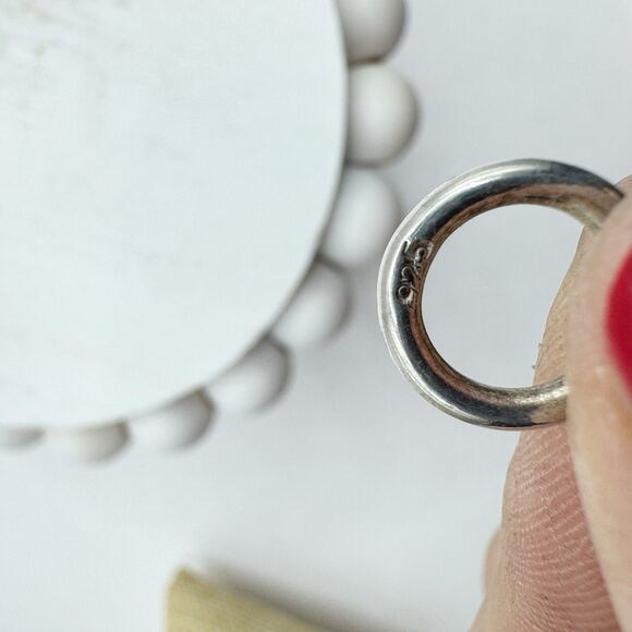 Patriotic Fourth Of July Bald Eagle Sterling Silver Beaded Bracelet USA Holiday - Picture 13 of 14